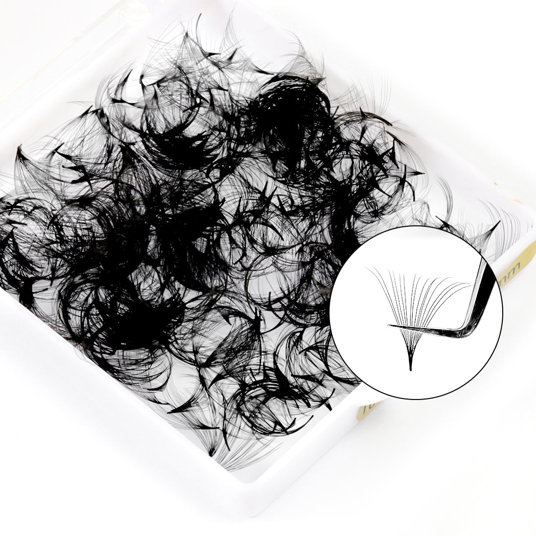 VAVALASH 16D Handmade Premade Loose Fans With Pointy Base /500 Fans