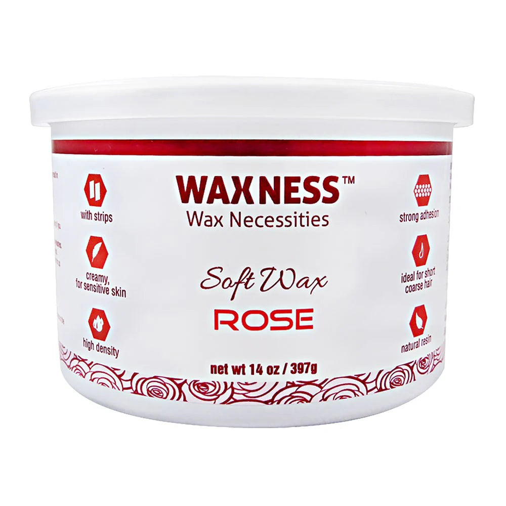 WAXNESS Rose Soft Wax 14oz