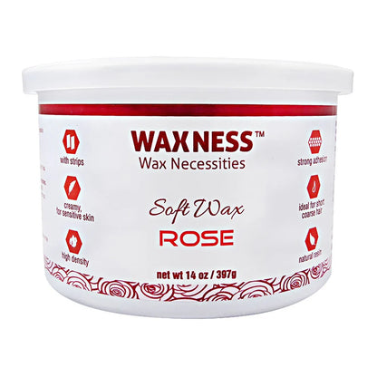 WAXNESS Rose Soft Wax 14oz