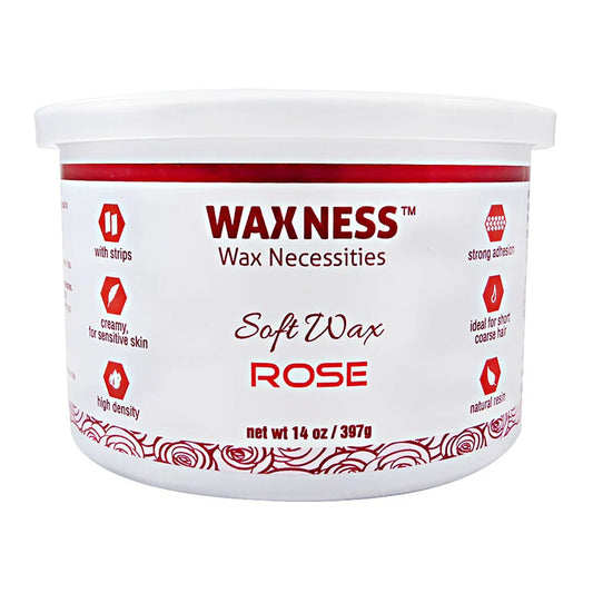 WAXNESS Rose Soft Wax 14oz