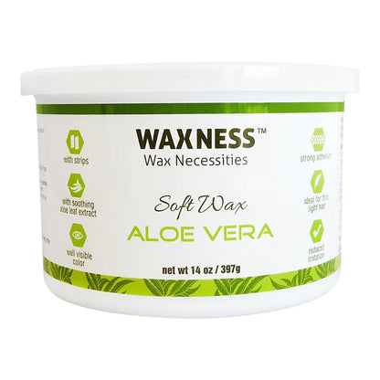 WAXNESS Aloe Vera Soft Wax 14oz
