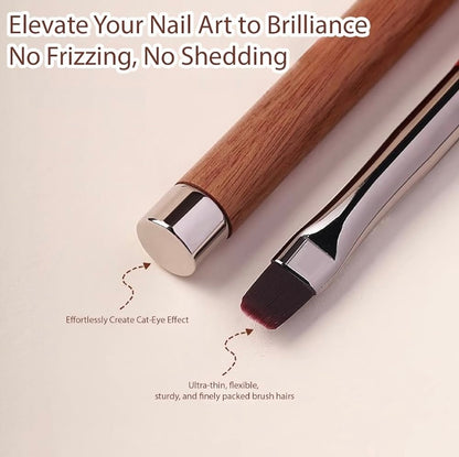 Nail Art Brush with Cateye Magnet