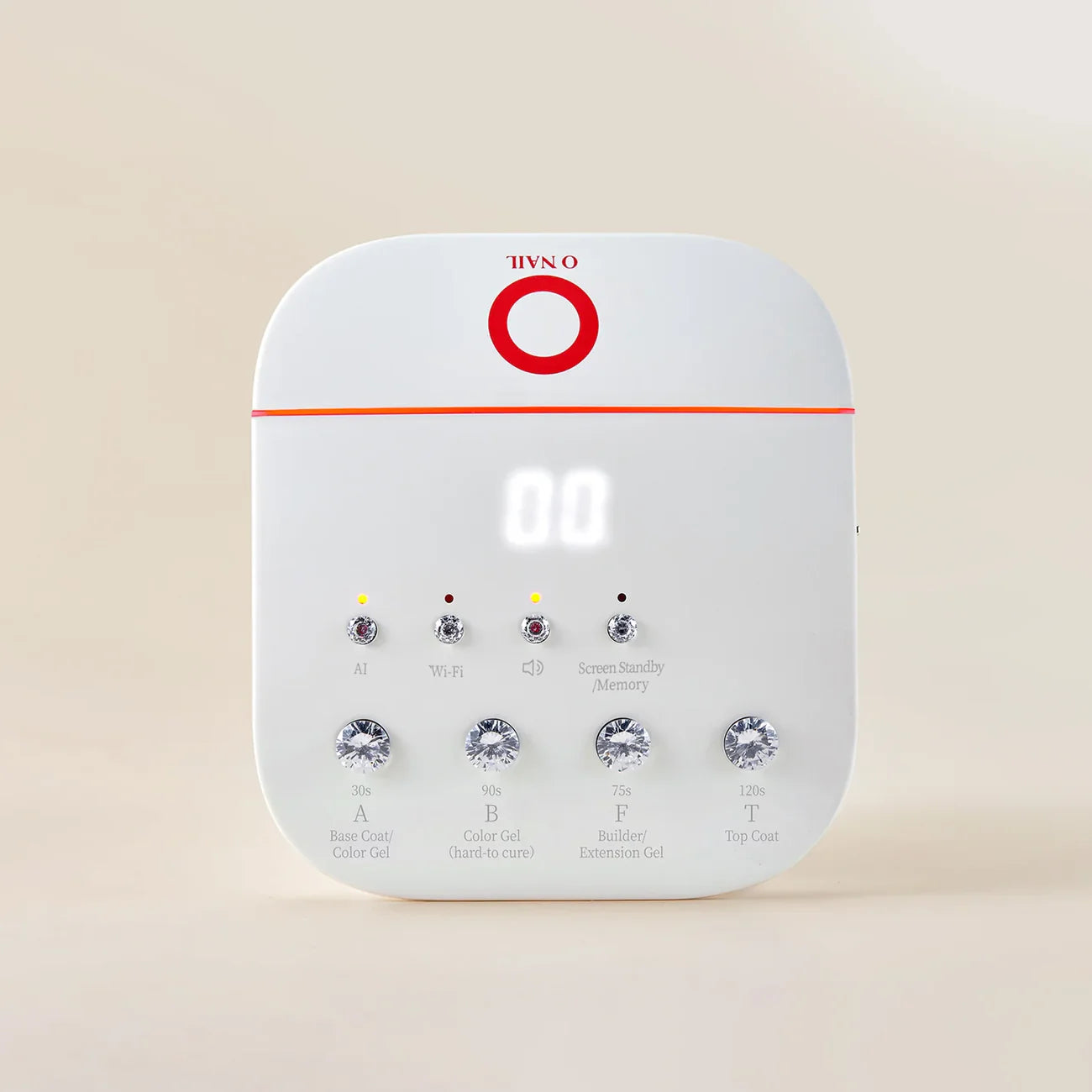 O Nail Wireless Keyboard for AI Nail Lamp