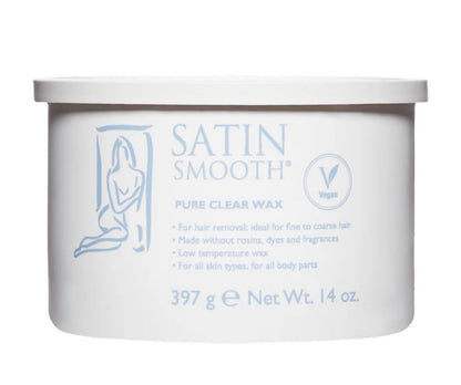 Satin Smooth Pure Clear Soft Wax 14oz
