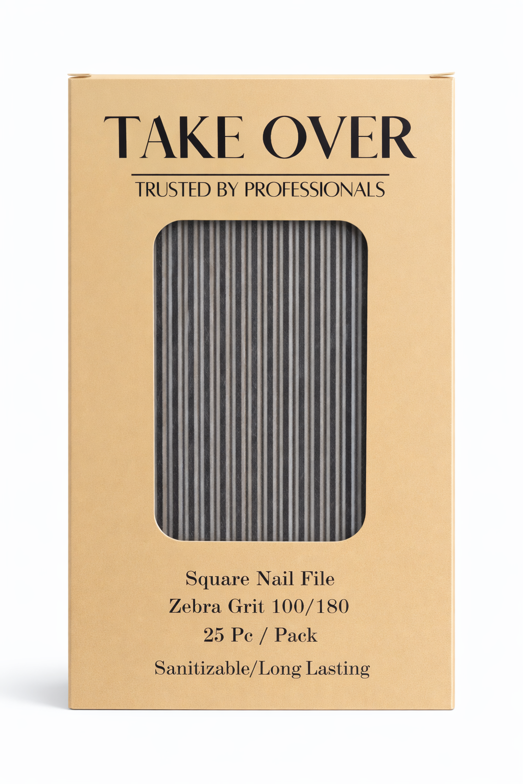 Take Over Nail File Pack  100/180
