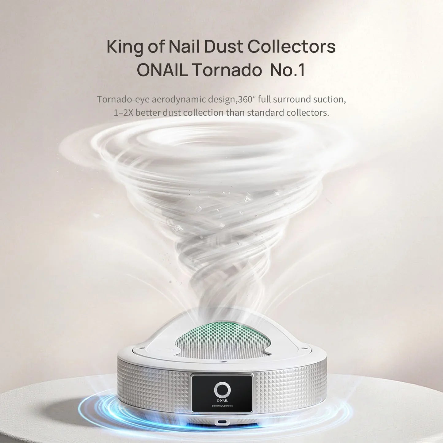 O Nail Corded Nail Dust Collector Tornado No.1