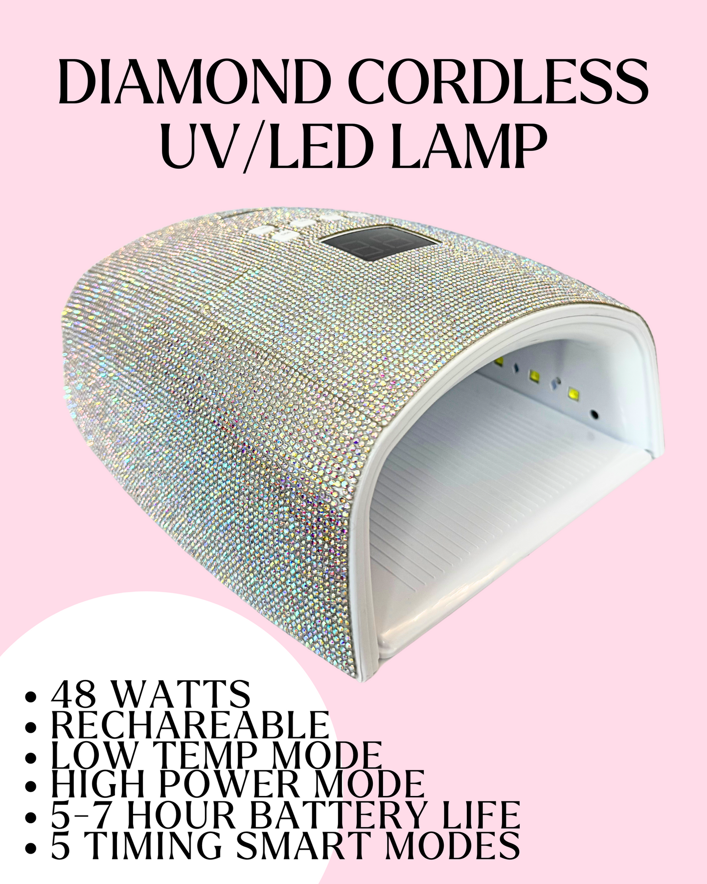 Diamond Cordless UV/LED Lamp
