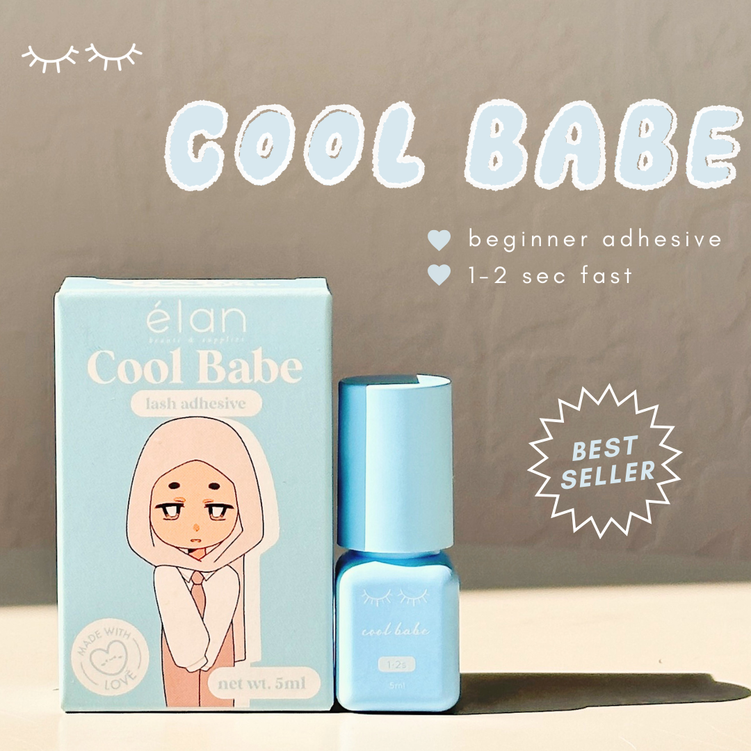 ELAN COOL BABE 1-2sec adhesive 5ML.