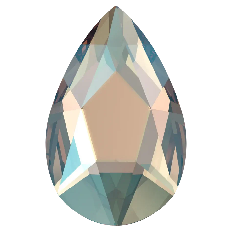 Bluestreak Serinity Flat Back Crystals Non Hotfix Pear (2303) Silk Shimmer