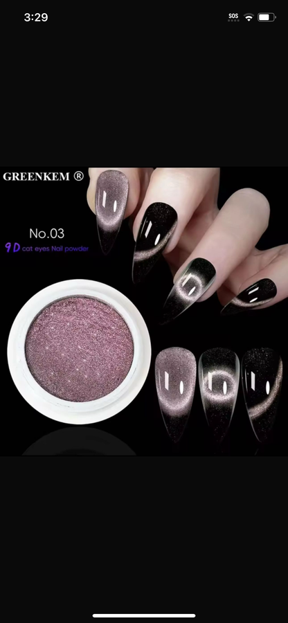 Cat Eye Nail Powder