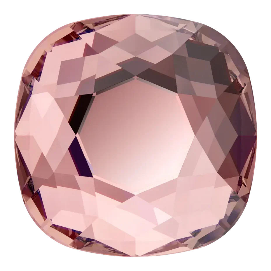 Bluestreak Serinity Flat Back Crystals Non Hotfix Cushion (2471) Vintage Rose