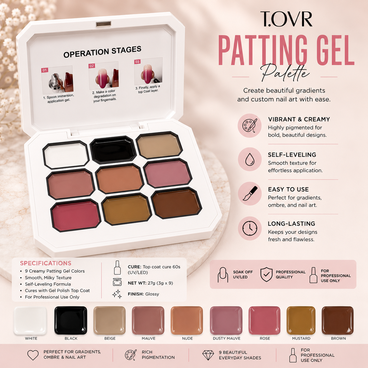 Take Over Patting Gels