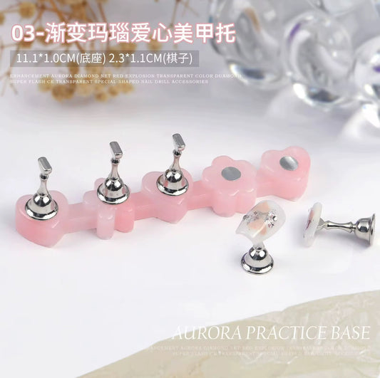 Agate Nail Stand Set