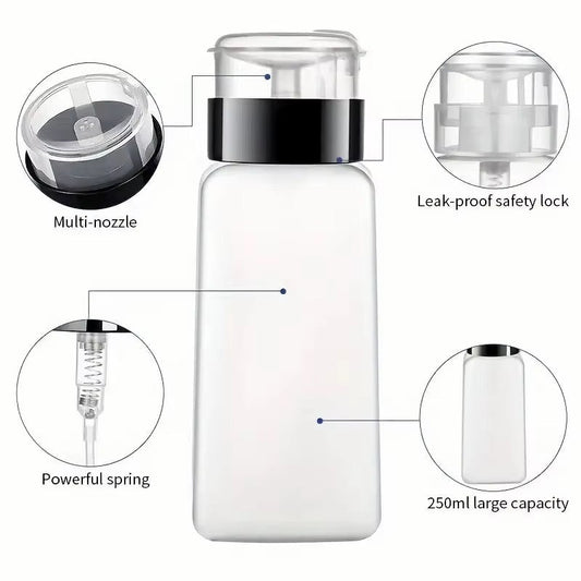 Liquid Pump Dispenser Bottle 250ml