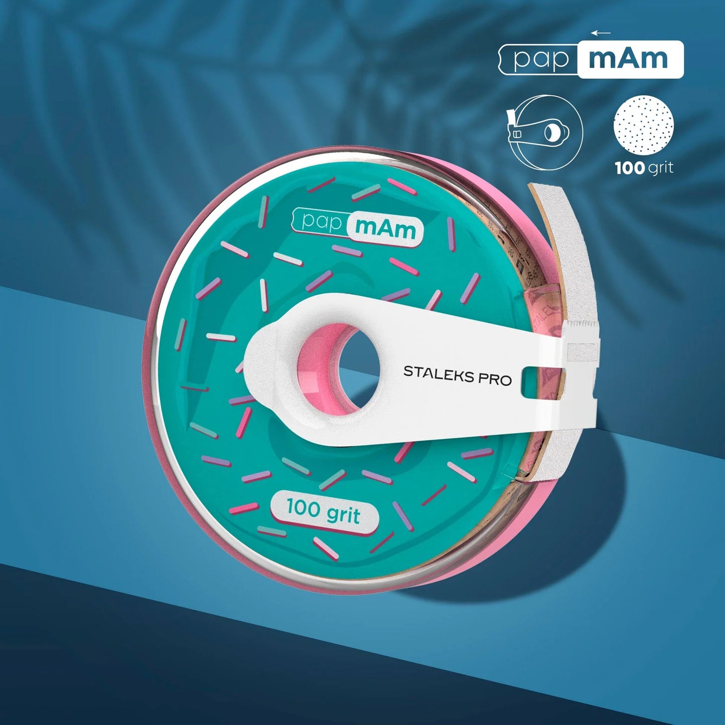 STALEKS EXPERT Donut papmAm Nail files for straight base