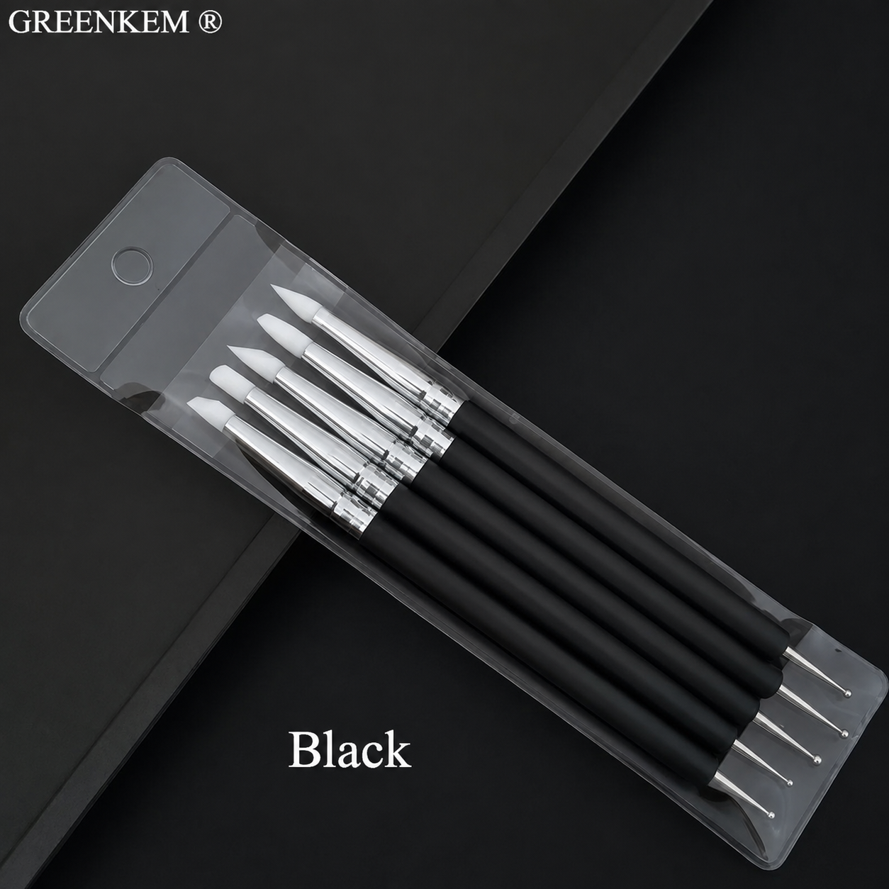 Silicone + Dotter Art Brush Set