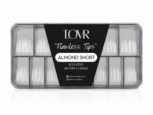 Take Over Soft Gel Extension Tips 280pcs Almond