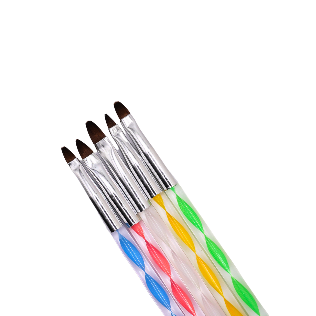 Art Brush + Nail Dotters 5Pcs