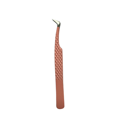 Pink Fiber Tweezers