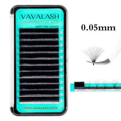 VAVALASH Easy Fan Lash Extensions 0.05