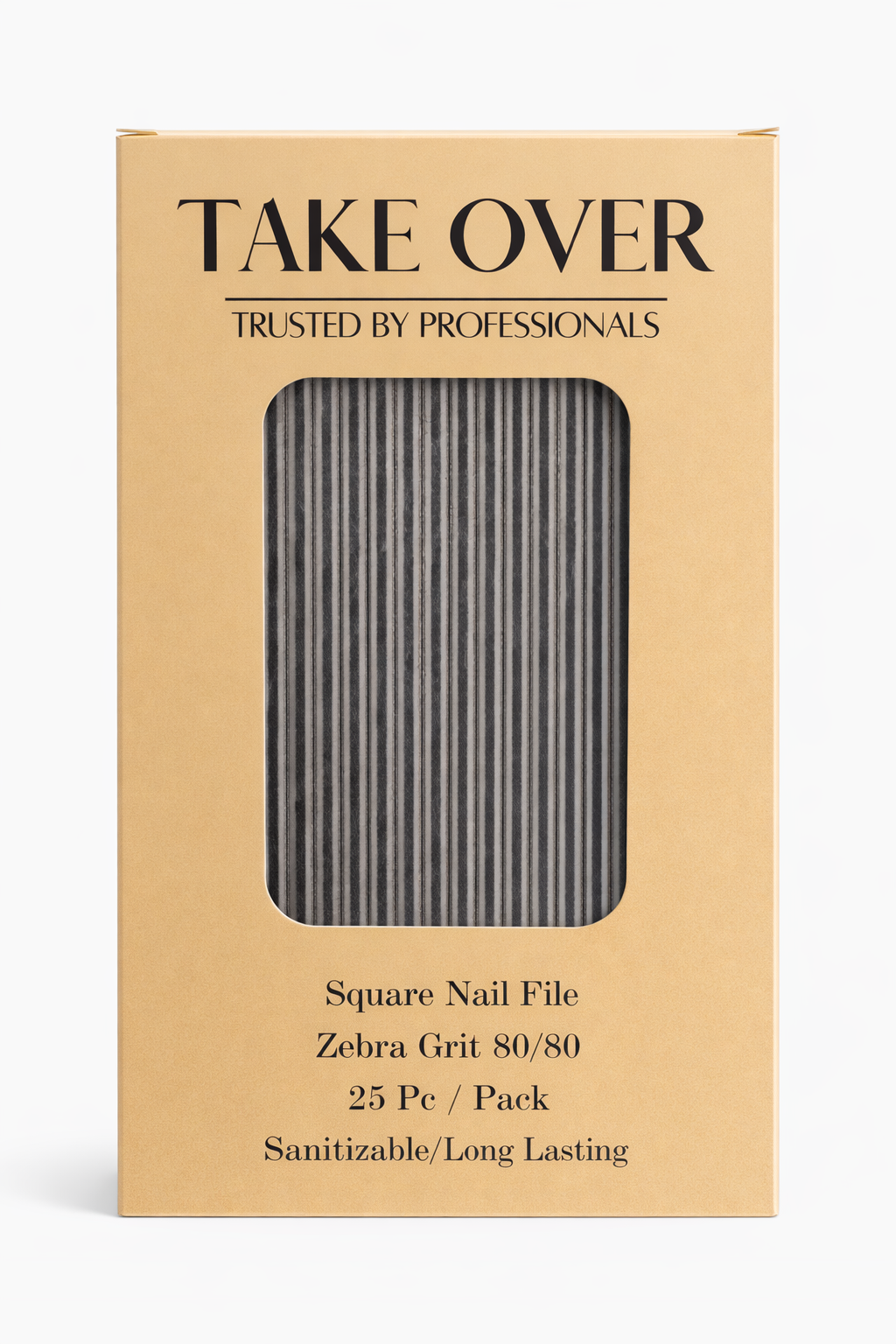 Take Over Nail File Pack  80/80