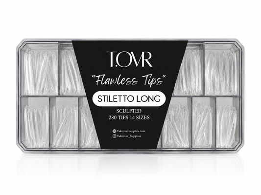 Take Over Soft Gel Extension Tips 280pcs Stiletto