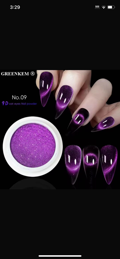 Cat Eye Nail Powder