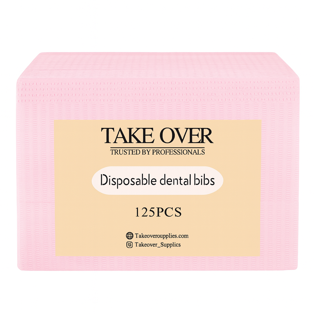 Take Over Disposable Dental Bibs 125pc