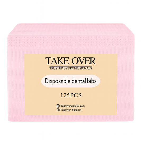Take Over Disposable Dental Bibs 125pc