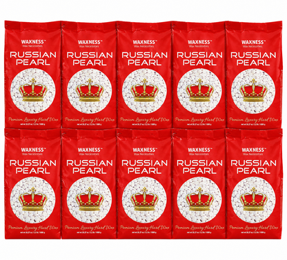WAXNESS Polymer Blend Premium Luxury Hard Wax Beads Russian Pearl