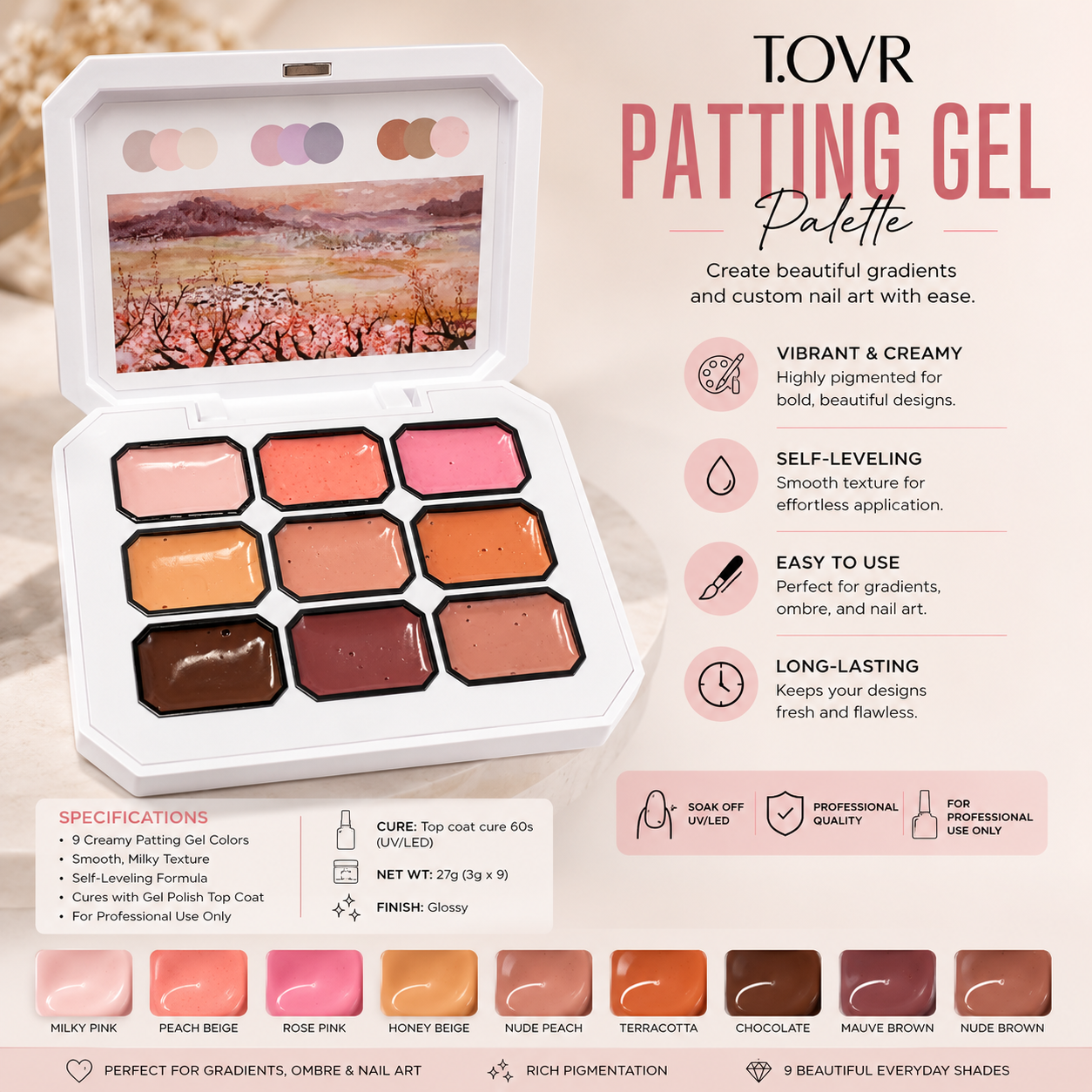 Take Over Patting Gels