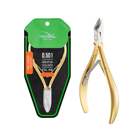 NGHIA GOLD Cuticle Nipper - D-501 (Hard Steel)