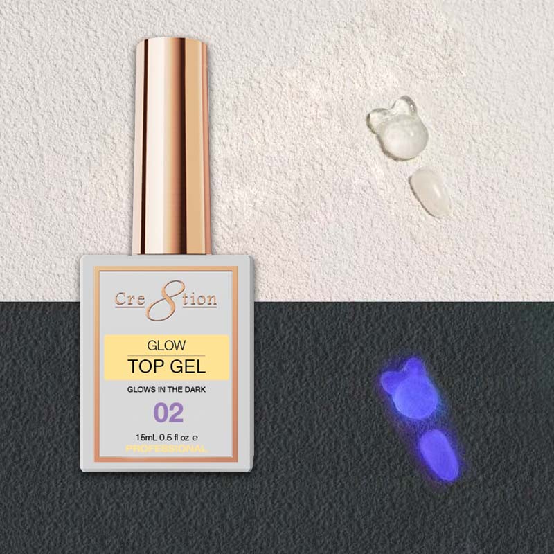 Cre8tion Glow in the Dark Top Coat 15ml