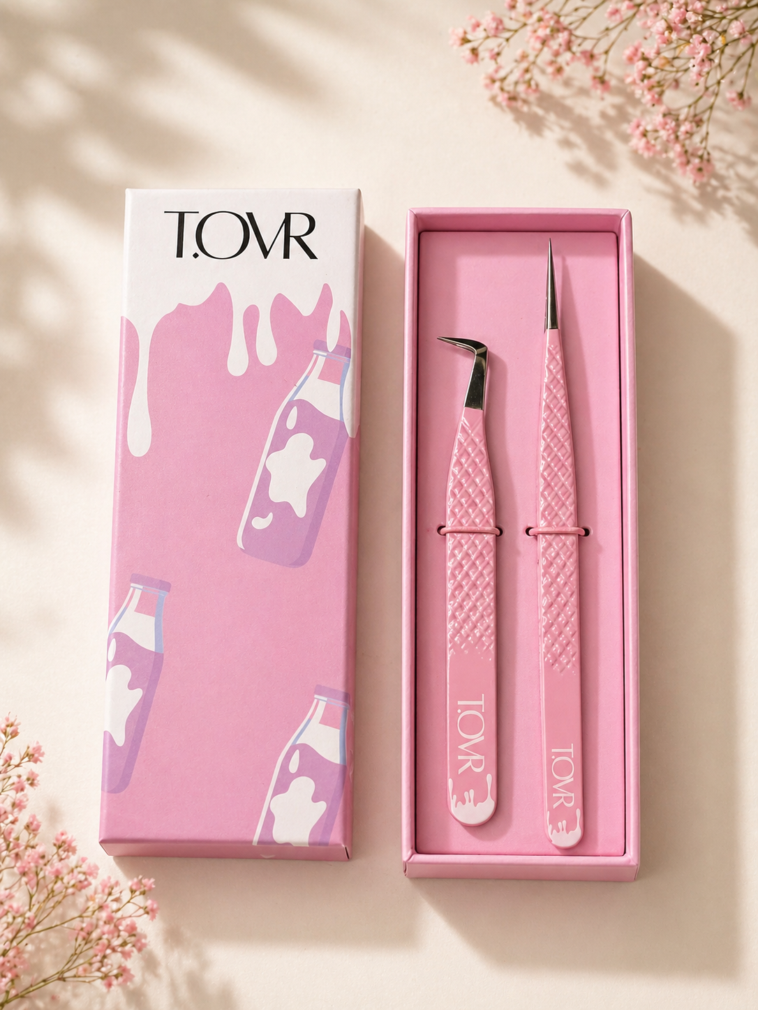 Take Over Fiber Tip Tweezer Set