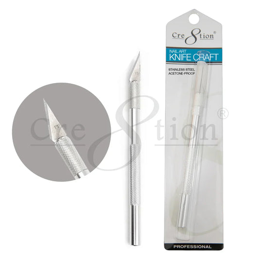 Cre8tion Metal Handle Nail Art Knife Craft