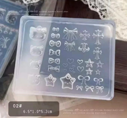 Silicone Nail Charm Molds