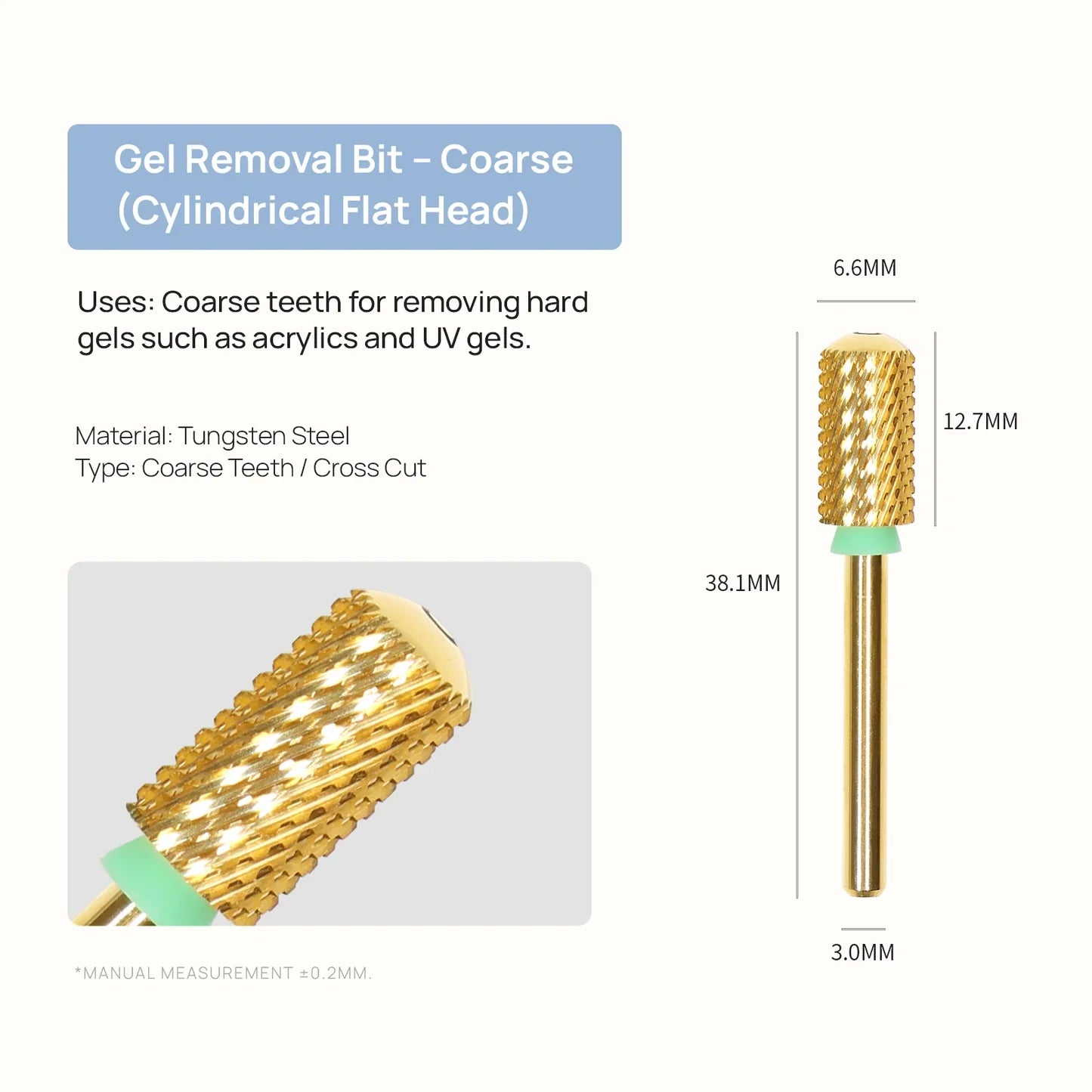 O NAIL Professional Nail Drill Bit