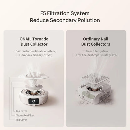 O Nail Corded Nail Dust Collector Tornado No.1