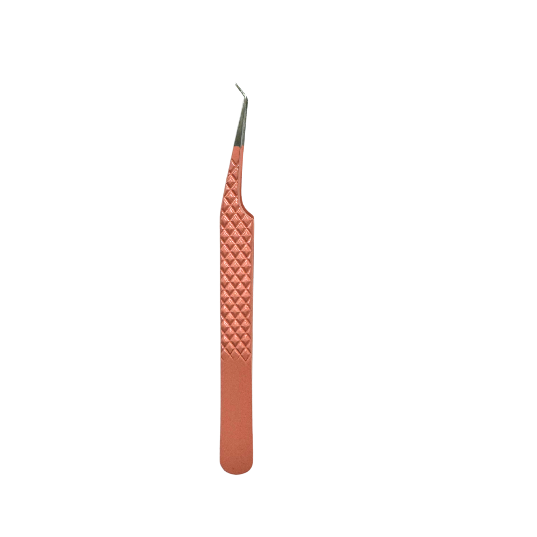 Pink Fiber Tweezers