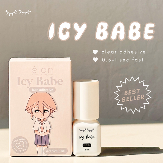 elan Icy Babe Clear Adhesive