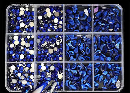 Rhinestone 12 Grid Pack