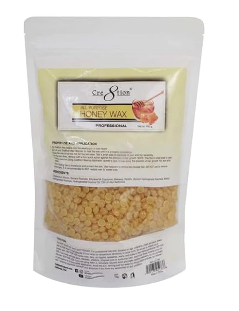 Cre8tion Honey Cream Bead Hard Wax 14oz