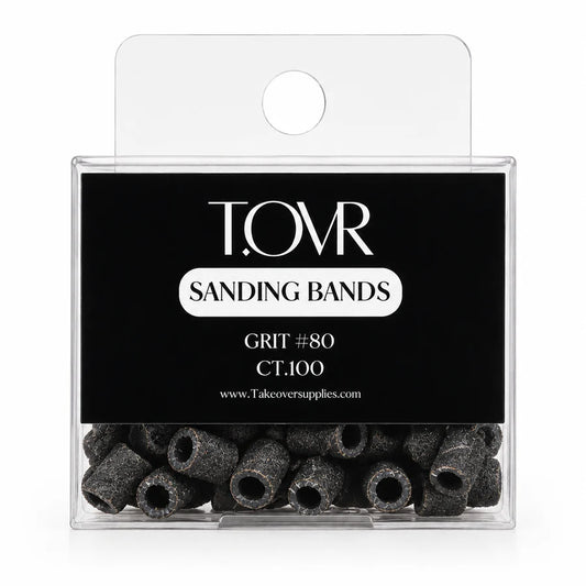 Take Over Black 3mm Sanding Bands ct.100