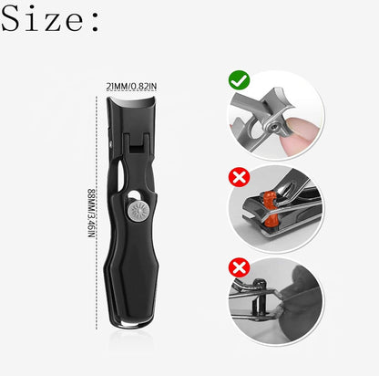 Ultra Wide Jaw Opening Nail Clipper