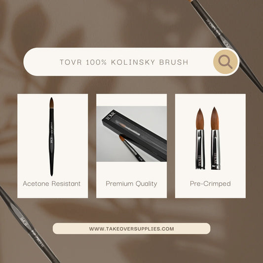 Take Over 100% Kolinsky Brush
