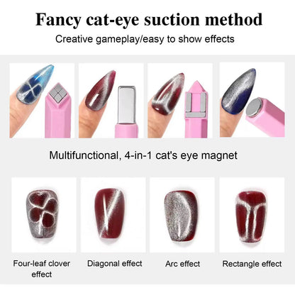 4 in 1 Cat-eye Nail Magnet
