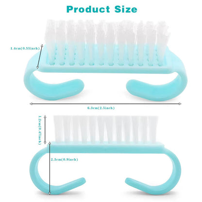 Mini Manicure Scrub Brush Pack of 12