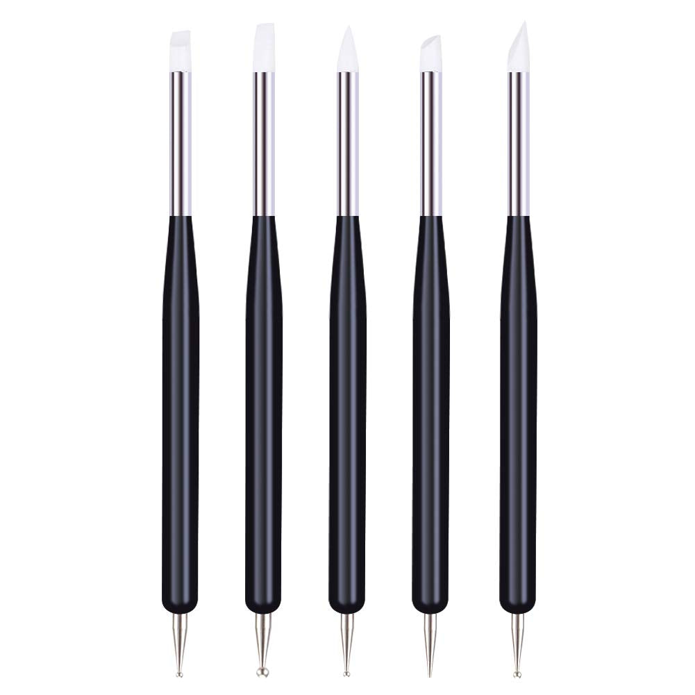 5pc Silicone Brush/ Dotting Tool Set