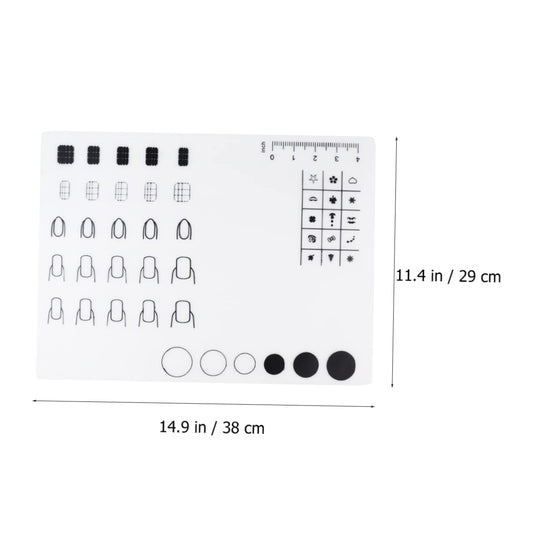 Nail Practice Mat