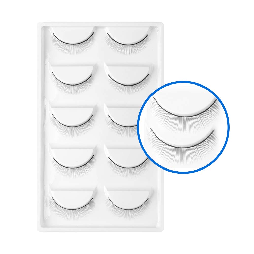 Practice Eyelashes 5 Pairs